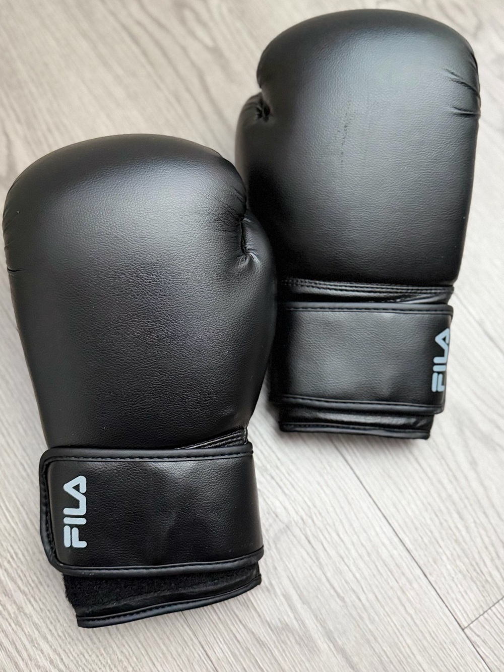 Fila Matte Black Training Boxing Gloves